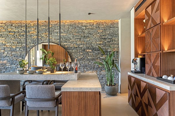 Lujo Bodrum - WohnbeispieMaki Villa 2 Schlafräume seitl. Meerblick (Zimmercodierungen MB3 & MB4)