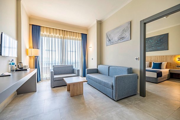 Yasmin Bodrum Resort - Wohnbeispiel Suite Superior Hauptgebäude (Zimmercodierungen WS1 & WS2)