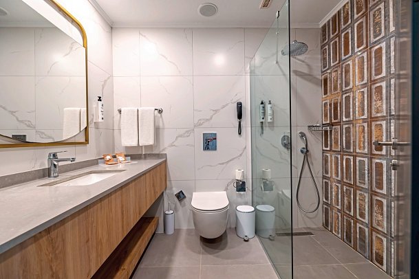 Yasmin Bodrum Resort - Beispiel Bad
