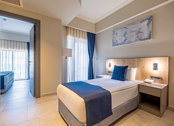 Yasmin Bodrum Resort - Wohnbeispiel Familienzimmer Club (Zimmercodierung FL1)