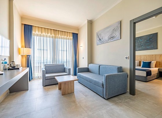 Yasmin Bodrum Resort - Wohnbeispiel Suite Superior Hauptgebäude (Zimmercodierungen WS1 & WS2)