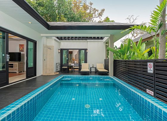 Ravindra Beach Resort & Spa - Wohnbeispiel Pool Villa 1 Bedroom (Zimmercodierung VBR)