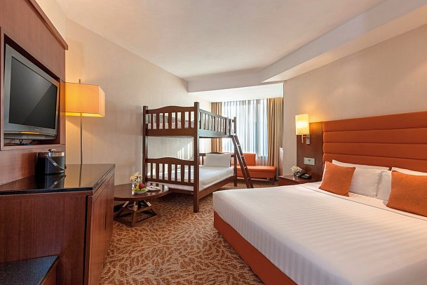 Rembrandt Hotel Bangkok - Wohnbeispiel Family Suite (Zimmercodierung WI1)