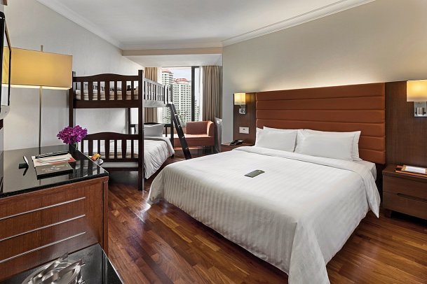 Rembrandt Hotel Bangkok - Wohnbeispiel Family Suite (Zimmercodierung WI1)