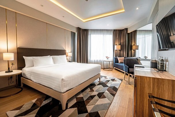 Rembrandt Hotel Bangkok - Wohnbeispiel Premier (Zimmercodierung UB1)