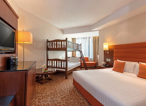 Rembrandt Hotel Bangkok - Wohnbeispiel Family Suite (Zimmercodierung WI1)