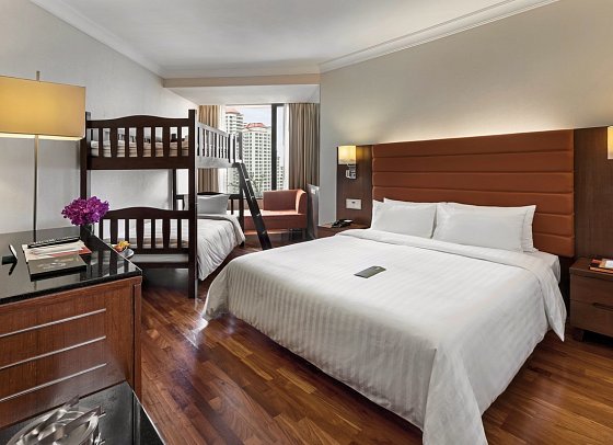 Rembrandt Hotel Bangkok - Wohnbeispiel Family Suite (Zimmercodierung WI1)