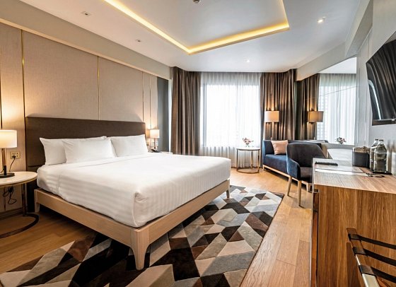 Rembrandt Hotel Bangkok - Wohnbeispiel Premier (Zimmercodierung UB1)