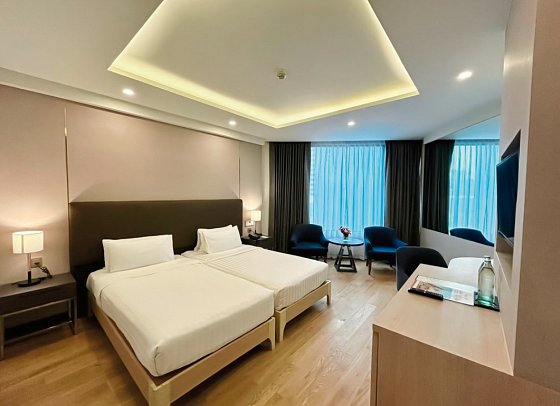 Rembrandt Hotel Bangkok - Wohnbeispiel Deluxe (Zimmercodierung UD1)
