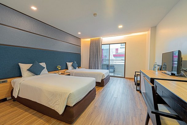 Sunbeam Hotel Pattaya - Wohnbeispiel Superior (Zimmercodierung US1)