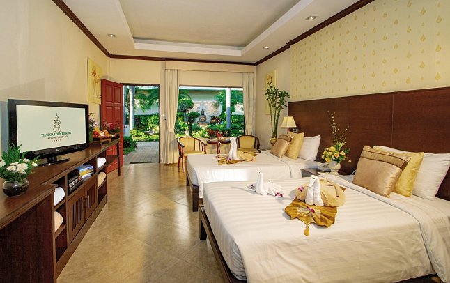 Thai Garden Resort - Wohnbeispiel Deluxe Garden View (Zimmercodierung UDG)