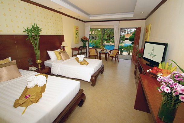 Thai Garden Resort - Wohnbeispiel Deluxe Poolside (Zimmercodierung UD3)