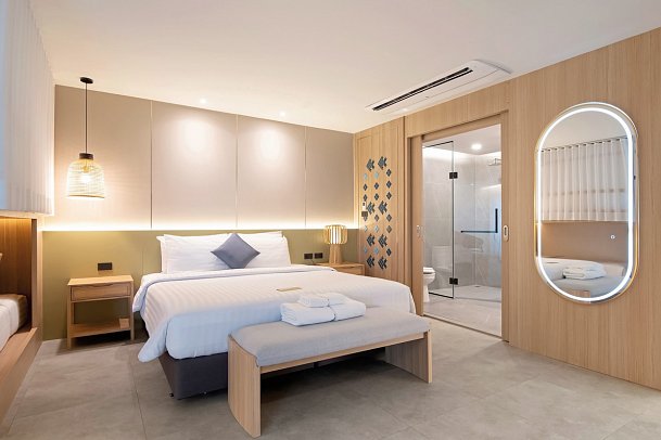 Jomtien Thani Hotel - Wohnbeispiel Family Suite (Zimmercodierung WI1)