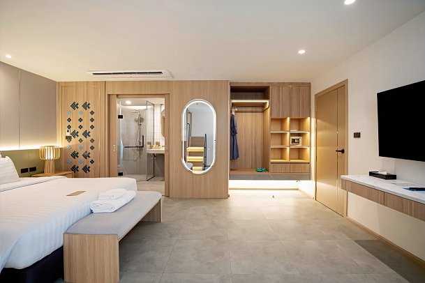 Jomtien Thani Hotel - Wohnbeispiel Family Suite (Zimmercodierung WI1)