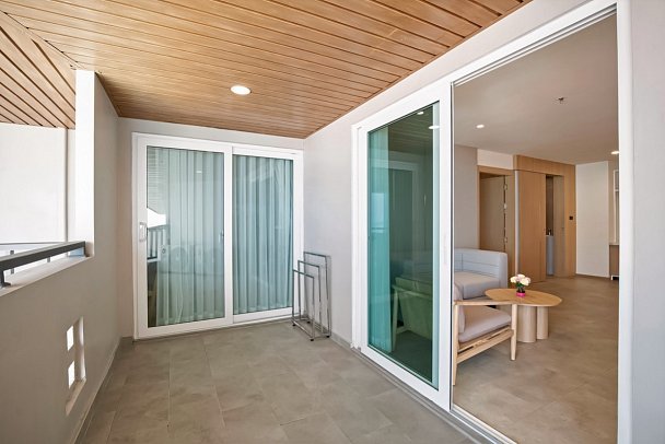 Jomtien Thani Hotel - Balkonbeispiel Family Suite (Zimmercodierung WI1)