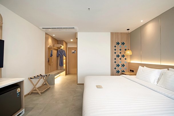 Jomtien Thani Hotel - Wohnbeispiel Deluxe City View (Zimmercodierungen UD1 & UDP)