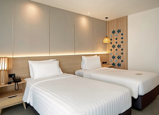 Jomtien Thani Hotel - Wohnbeispiel Deluxe City View (Zimmercodierungen UD1 & UDP)