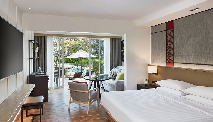 Hyatt Regency Hua Hin - Wohnbeispiel Deluxe Pool Access (Zimmercodierung UDQ)