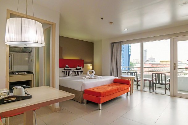 Sunshine Vista Hotel - Wohnbeispiel Studio (Zimmercodierung SB1)