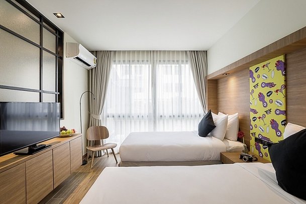 Sunshine Hip Hotel - Wohnbeispiel Superior (Zimmercodierung US1)