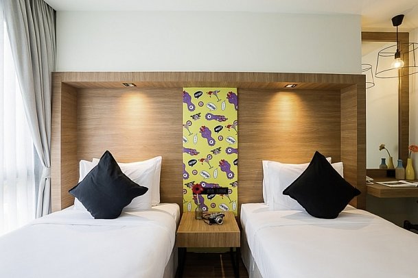 Sunshine Hip Hotel - Wohnbeispiel Superior (Zimmercodierung US1)