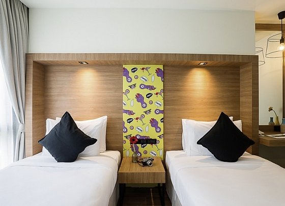 Sunshine Hip Hotel - Wohnbeispiel Superior (Zimmercodierung US1)