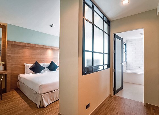 Sunshine Hip Hotel - Wohnbeispiel Superior (Zimmercodierung US1)