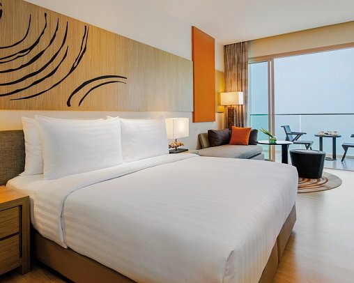 Mövenpick Siam Na Jomtien Pattaya - Wohnbeispiel Deluxe Sea View (Zimmercodierung UDM)