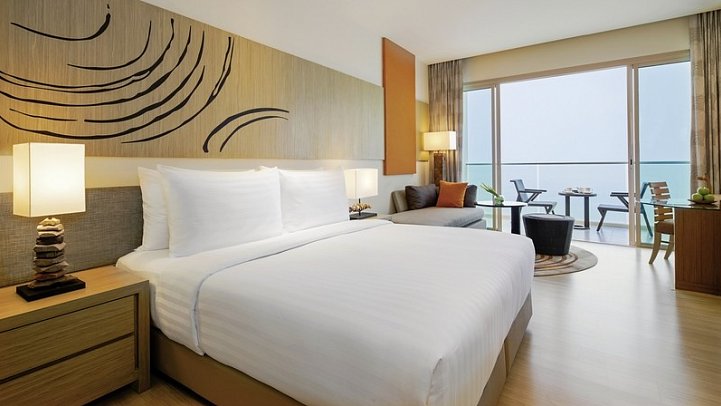 Mövenpick Siam Na Jomtien Pattaya - Wohnbeispiel Deluxe Sea View (Zimmercodierung UDM)