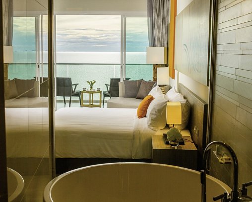 Mövenpick Siam Na Jomtien Pattaya - Wohnbeispiel Deluxe Sea View (Zimmercodierung UDM)