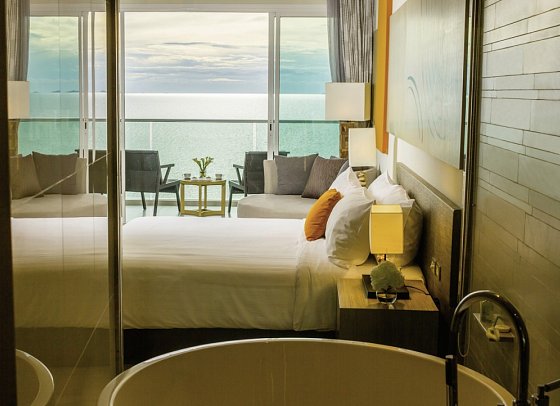 Mövenpick Siam Na Jomtien Pattaya - Wohnbeispiel Deluxe Sea View (Zimmercodierung UDM)