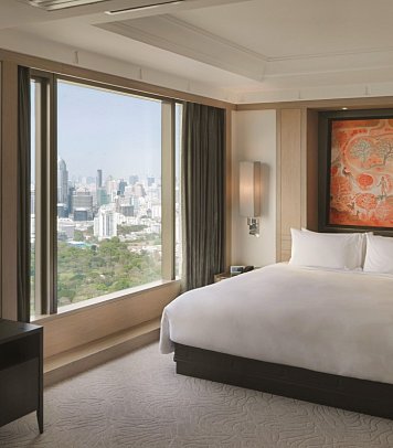Banyan Tree Bangkok - Wohnbeispiel Panorama Club (Zimmercodierung UL1)
