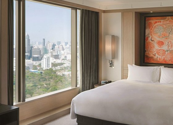 Banyan Tree Bangkok - Wohnbeispiel Panorama Club (Zimmercodierung UL1)
