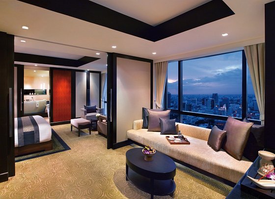 Banyan Tree Bangkok - Wohnbeispiel One Bedroom Serenity Suite (Zimmercodierung WB3)