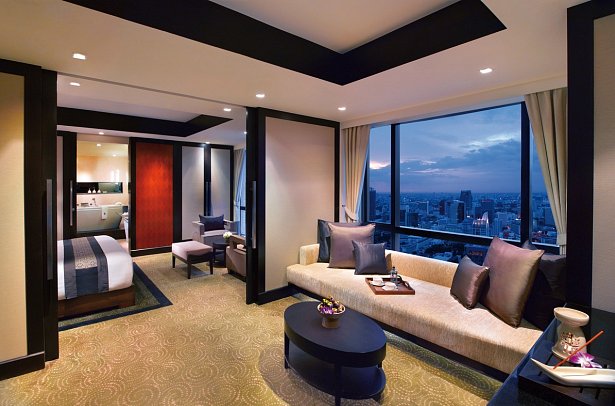 Banyan Tree Bangkok - Wohnbeispiel One Bedroom Serenity Suite (Zimmercodierung WB3)
