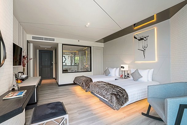 Mera Mare Pattaya - Wohnbeispiel Deluxe Garden View (Zimmercodierung UDG)