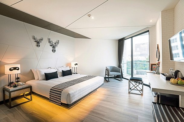 Mera Mare Pattaya - Wohnbeispiel Deluxe Sea View (Zimmercodierung UDM)