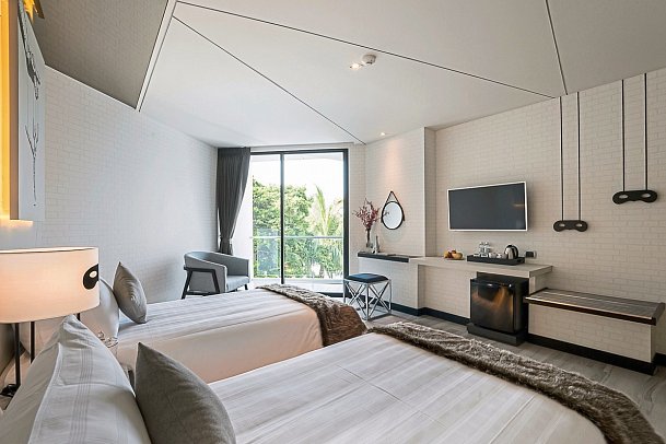 Mera Mare Pattaya - Wohnbeispiel Deluxe Garden View (Zimmercodierung UDG)