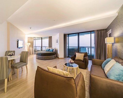 Cape Dara Resort - Wohnbeispiel Junior Family Suite (Zimmercodierung JI1)