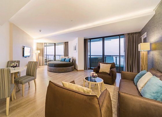 Cape Dara Resort - Wohnbeispiel Junior Family Suite (Zimmercodierung JI1)