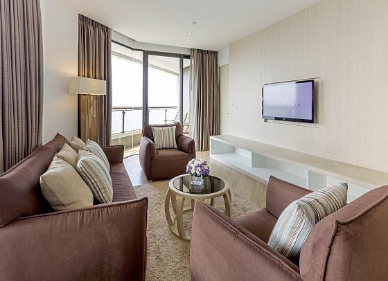 Cape Dara Resort - Wohnbeispiel Family Suite (Zimmercodierung WI1)