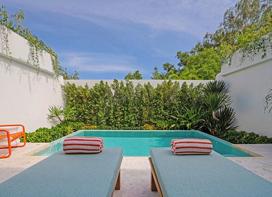 The Standard, Pattaya Na Jomtien - Wohnbeispiel Deluxe Suite Privatpool (Zimmercodierung WDR)