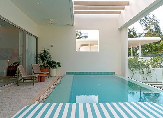 The Standard, Pattaya Na Jomtien - Wohnbeispiel Ocean View Suite Private Pool (Zimmercodierung W1R)