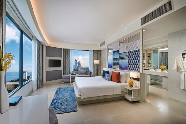 Amari Pattaya - Wohnbeispiel Grand Deluxe Ocean View (Zimmercodierung UMM)