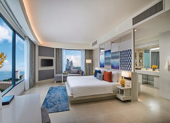 Amari Pattaya - Wohnbeispiel Grand Deluxe Ocean View (Zimmercodierung UMM)