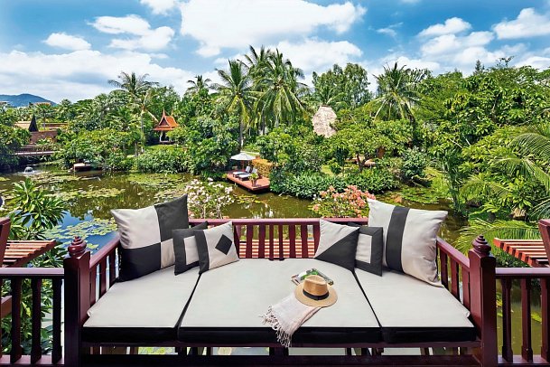 Anantara Hua Hin Resort - Wohnbeispiel Club Lagoon View Junior Suite (Zimmercodierung JB2)