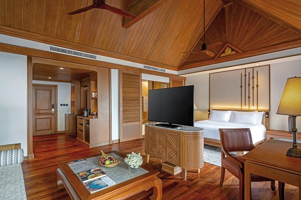Anantara Hua Hin Resort - Wohnbeispiel Club Anantara Garden View Suite (Zimmercodierung WL1)