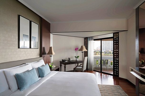 Anantara Riverside Bangkok Resort - Wohnbeispiel Deluxe River View (Zimmercodierung UD3)