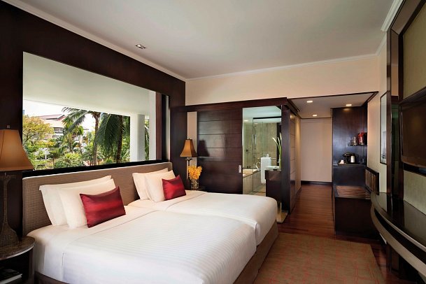 Anantara Riverside Bangkok Resort - Wohnbeispiel Junior River View Suite (Zimmercodierung JD2)