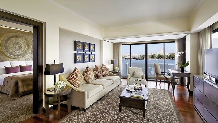 Anantara Riverside Bangkok Resort - Wohnbeispiel Anantara River Front Suite (Zimmercodierung WB1)